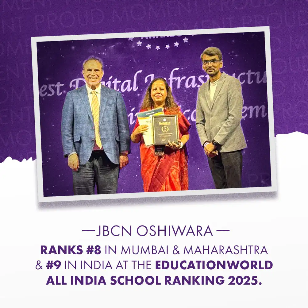 JBCN Oshiwara Ranks Among Indias Top 10 IB Schools